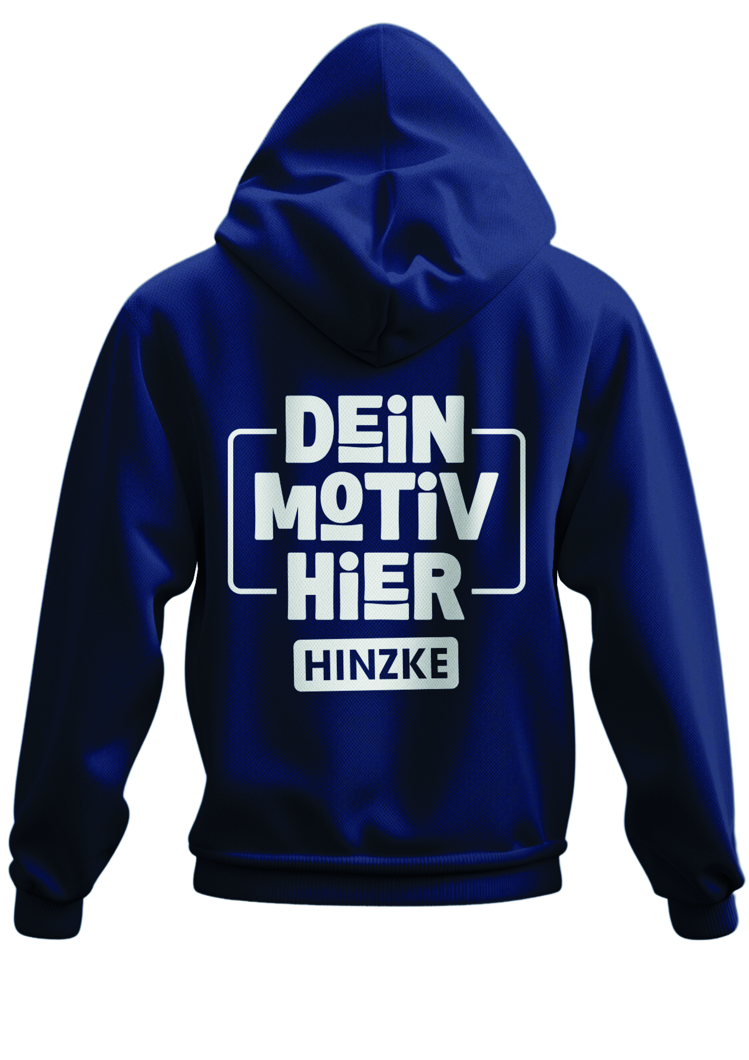 Hoodie DTF Druck auf Brust und Rücken