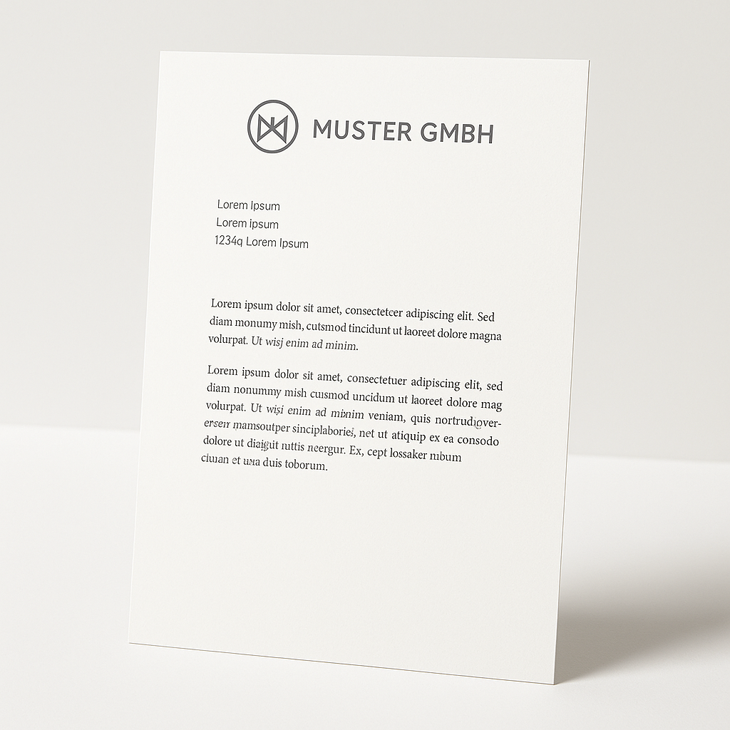 Briefpapier – DIN A4 – 80g – Ansicht 3