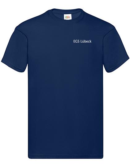 EGS T-Shirt – navyblau mit weißem Aufdruck